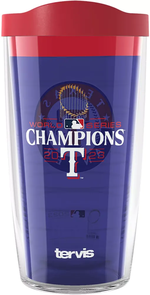 Tervis 2023 World Series Champions Texas Rangers 16oz. Clear Tumbler