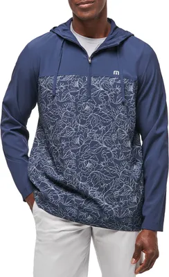 TravisMathew Men's Blooming Orchid ¼ Zip Golf Pullover