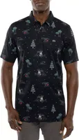 TravisMathew Men's Cali Xmas Golf Polo