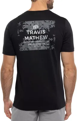 TravisMathew Men's Action Plan Graphic Golf T-Shirt