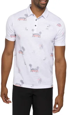 TravisMathew Men's Four Wheeling Golf Polo