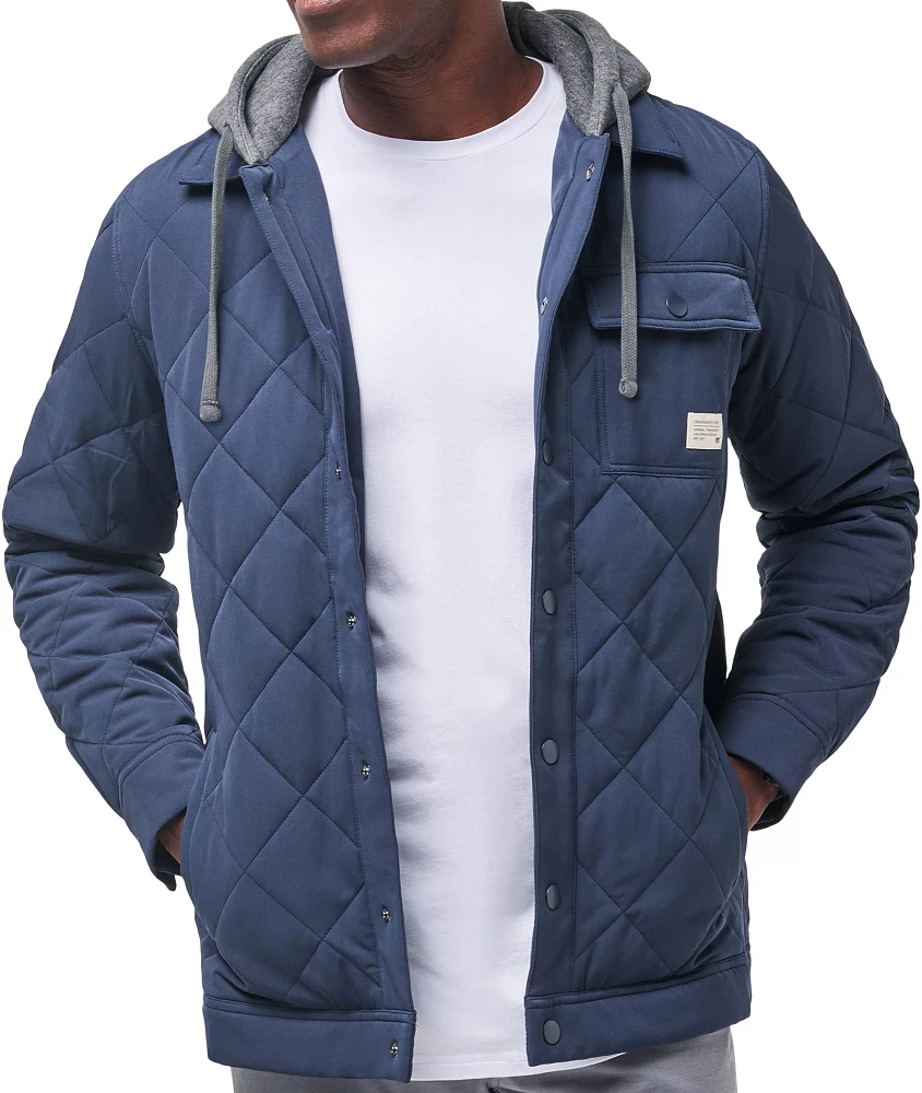 TravisMathew Men's Grey Wave Jacket