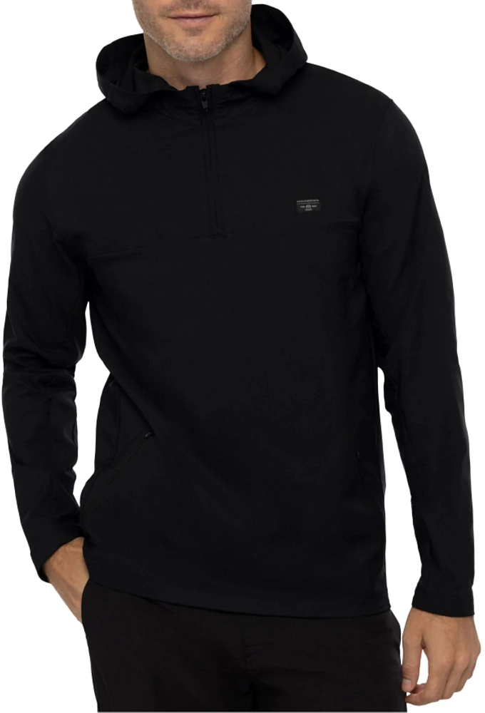 TravisMathew Men's Ancient Ruins 1/4 Zip Golf Jacket