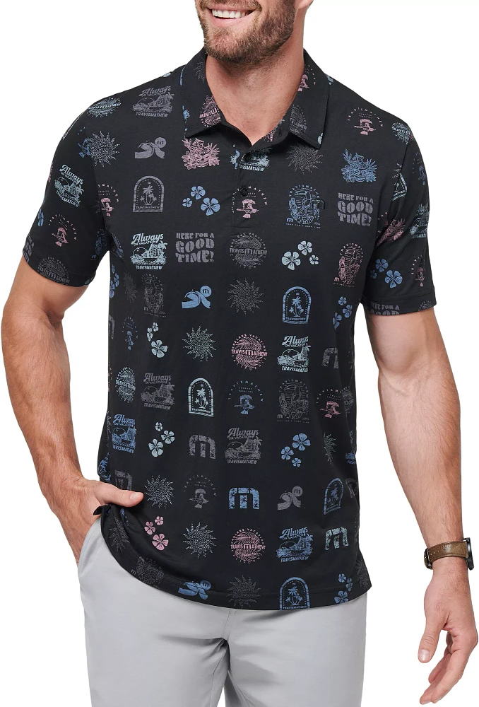 TravisMathew Men's Tourist Season Golf Polo