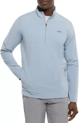 TravisMathew Men's Twin Fin Quarter Zip