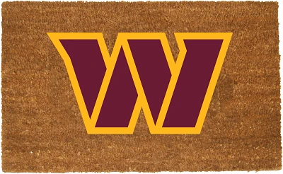 The Memory Company Washington Commanders Tan Logo Door Mat