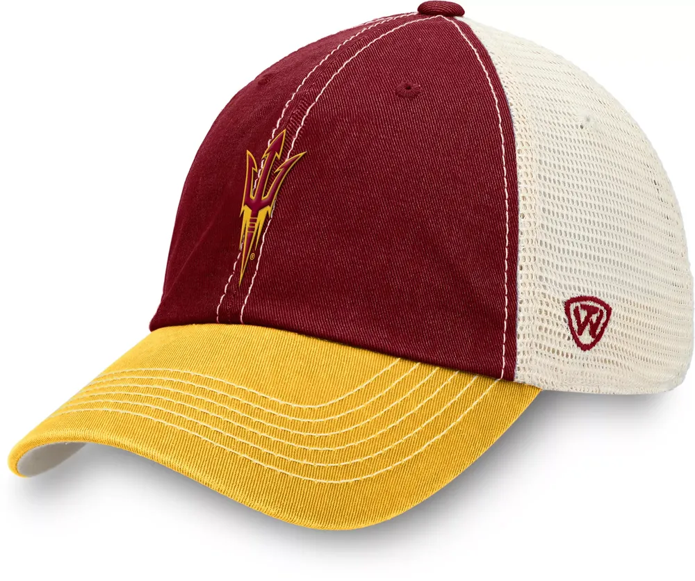 NCAA Adult Arizona State Sun Devils Maroon Offroad Adjustable Trucker Hat