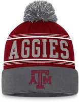 Top of the World Men's Texas A&M Aggies Maroon Draft Pom Knit Beanie