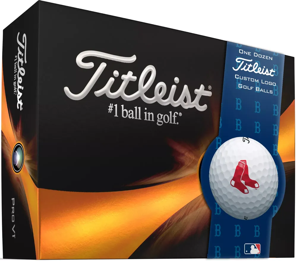 Titleist 2023 Pro V1 Boston Red Sox Golf Balls