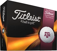 Titleist 2023 Pro V1 Texas A&M Aggies Golf Balls