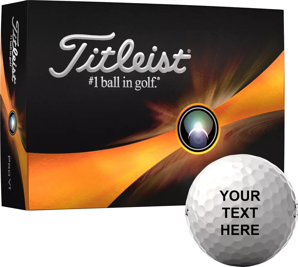 Titleist 2023 Pro V1 Same Number Personalized Golf Balls