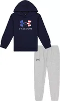 Under Armour Little Boys' Freedom Logo Hoodie Set