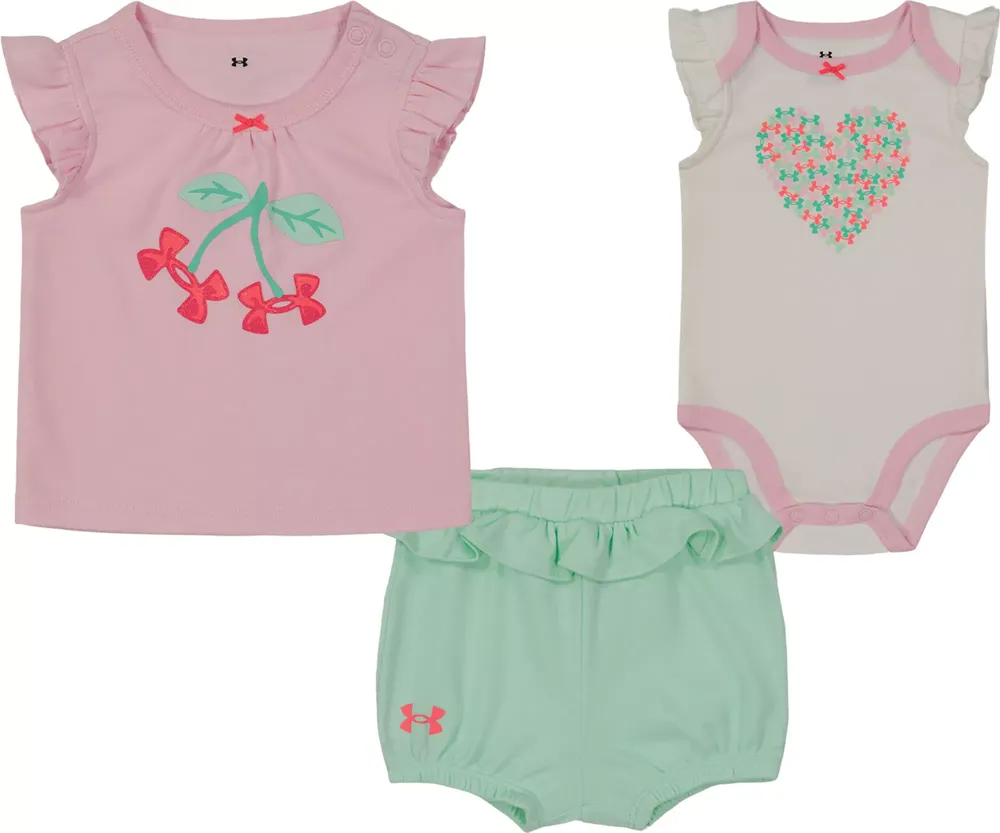 Under Armour Infant Girls' Cherry 3-Piece Set