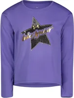 Under Armour Little Girls' Luxe Star Long Sleeve Shirt