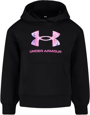 Under Armour Little Girls' Marble Big Logo Hoodie