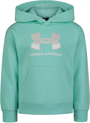 Under Armour Toddler Girls' Satin Applique Logo Hoodie