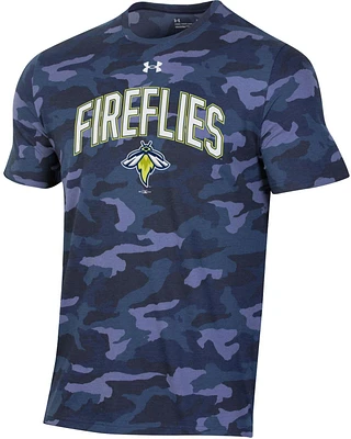 Under Armour Men's Columbia Fireflies Navy Camo Performance T-Shirt