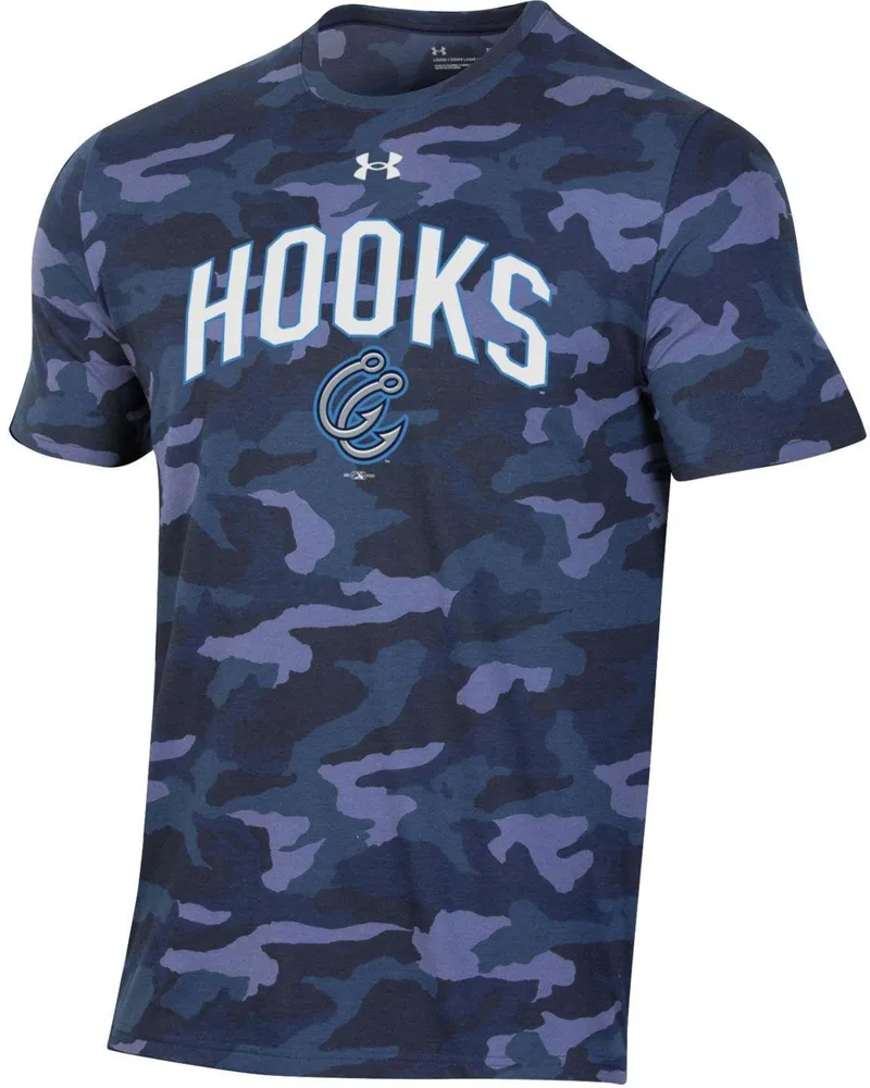 Under Armour Men's Corpus Christi Hooks Navy Camo Performance T-Shirt