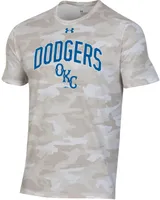 Under Armour Men's Oklahoma City Dodgers Tan Camo Performance T-Shirt