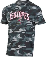 Under Armour Men's Albuquerque Isotopes Black Camo Performance T-Shirt