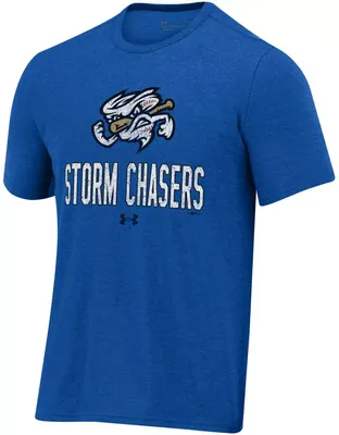 Under Armour Men's Omaha Storm Chasers Royal All Day T-Shirt