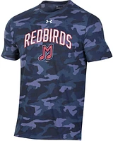 Under Armour Men's Memphis Redbirds Navy Camo Performance T-Shirt