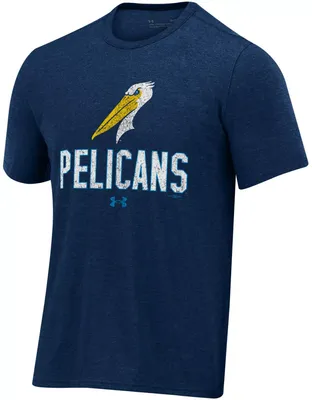 Under Armour Men's Myrtle Beach Pelicans Navy All Day T-Shirt