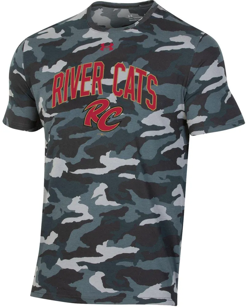 Under Armour Men's Sacramento River Cats Black Camo Performance T-Shirt