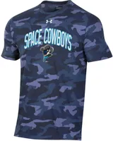 Under Armour Men's Sugar Land Space Cowboys Navy Camo Performance T-Shirt