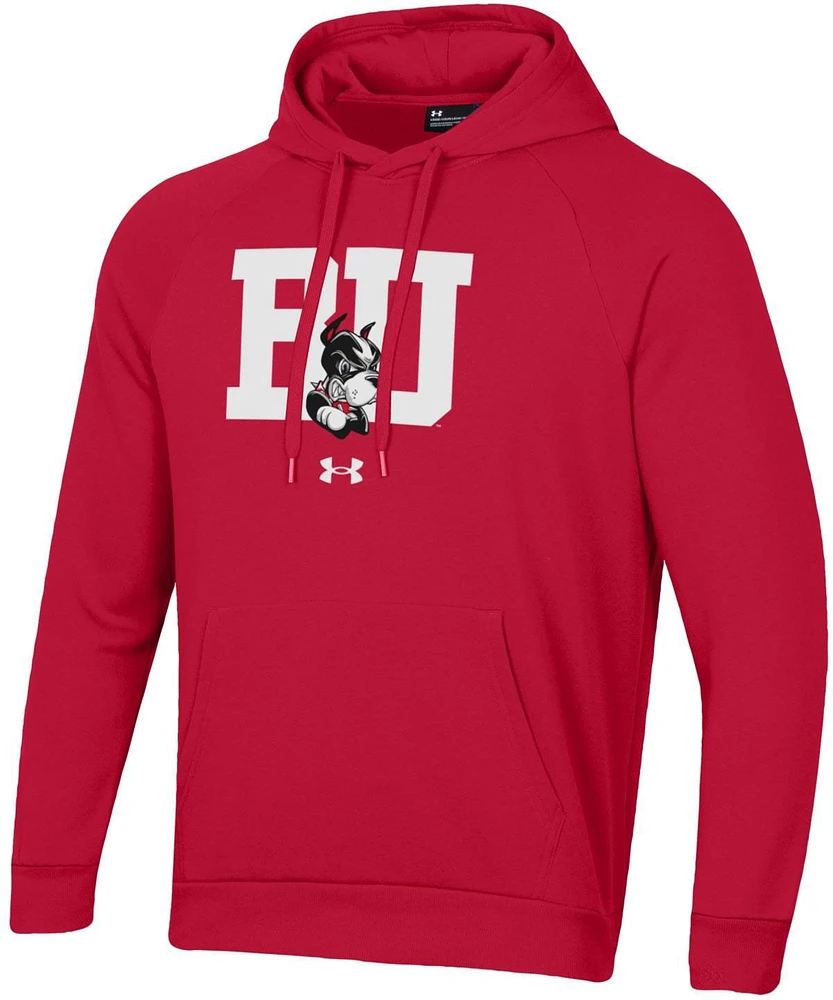 Under Armour Men's Boston University Terriers Red All Day Fleece Pullover Hoodie