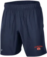 Under Armour Men's Auburn Tigers Blue Woven Shorts