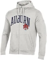 Under Armour Men's Auburn Tigers Silver Heather All Day Full-Zip Hoodie