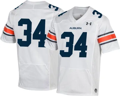 Under Armour Men's Auburn Tigers White Replica Football Jersey