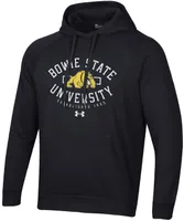 Under Armour Men's Bowie State Bulldogs Black Fleece Pullover Hoodie