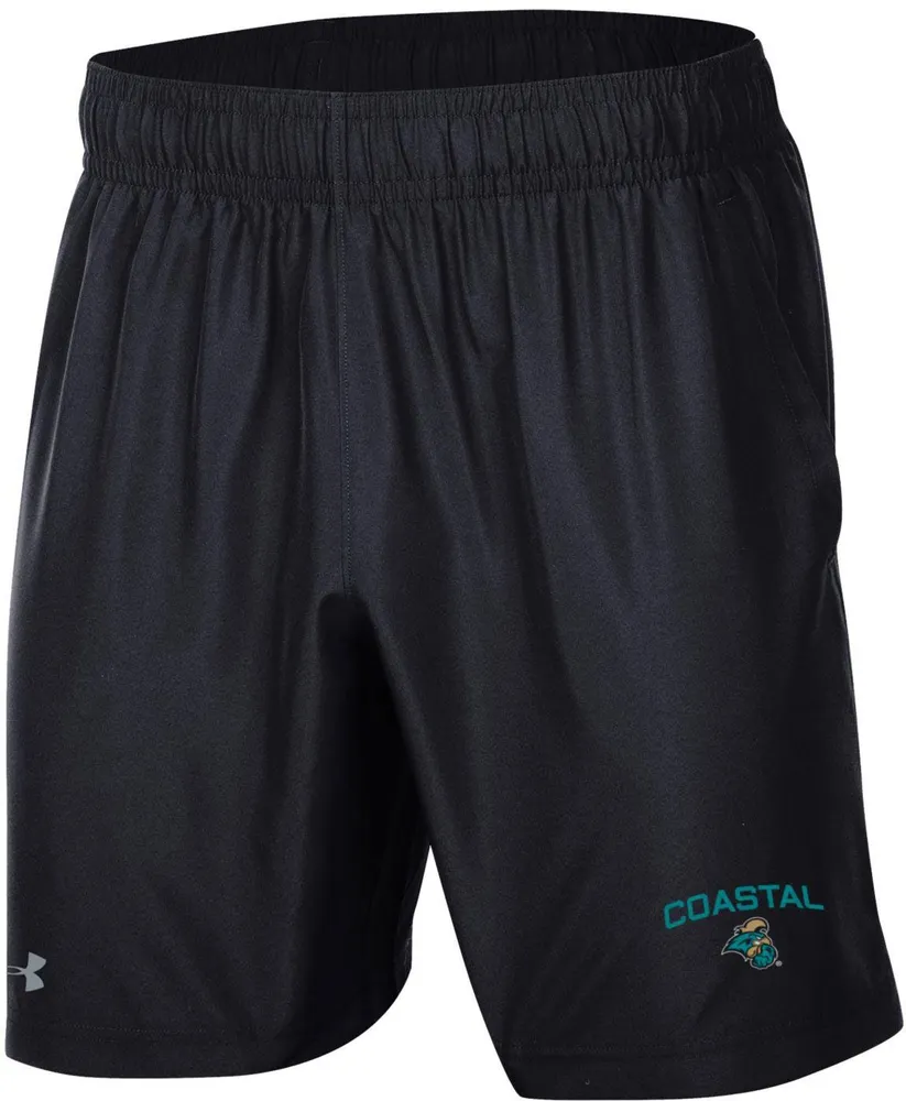 Under Armour Men's Coastal Carolina Chanticleers Black Woven Shorts