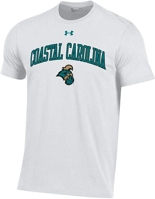 Under Armour Men's Coastal Carolina Chanticleers White Performance Cotton T-Shirt