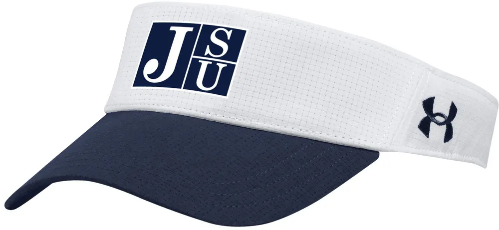 Under Armour Men's Jackson State Tigers White Airvent Visor