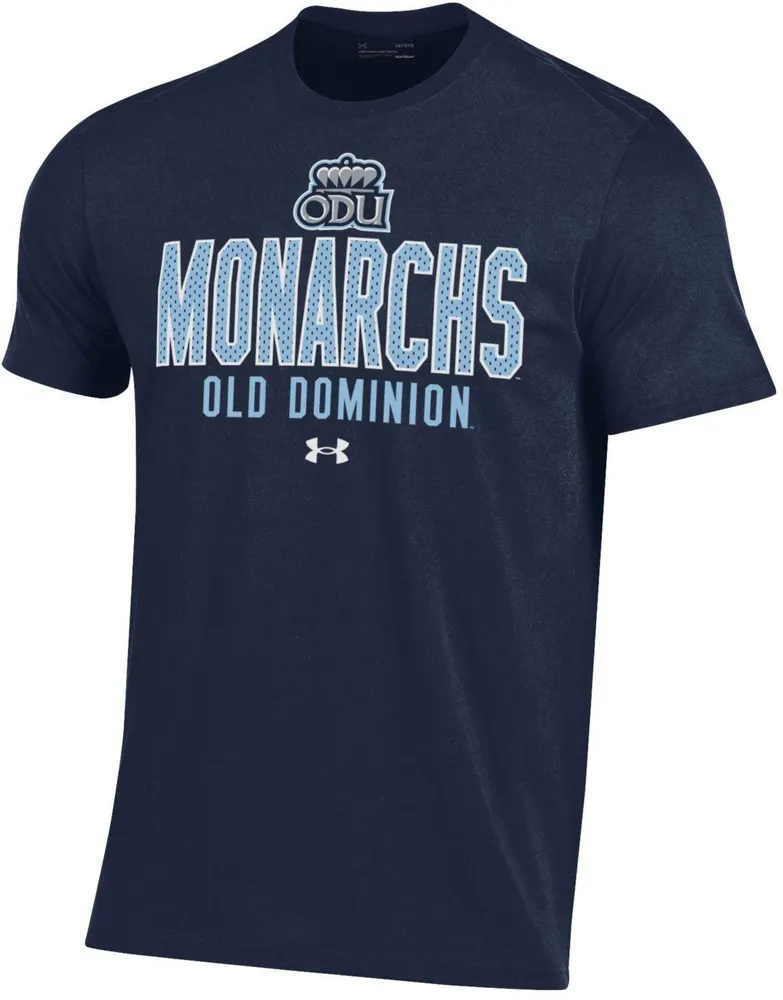 Under Armour Men's Old Dominion Monarchs Blue Performance Cotton T-Shirt