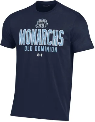 Under Armour Men's Old Dominion Monarchs Blue Performance Cotton T-Shirt