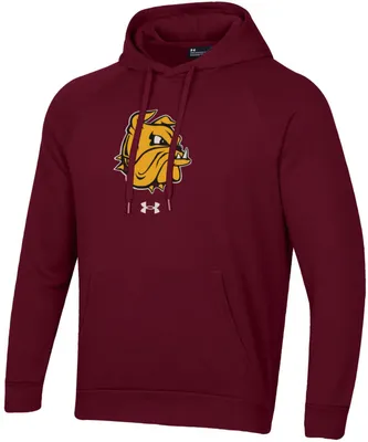 Under Armour Men's Minnesota-Duluth  Bulldogs Maroon Fleece Pullover Hoodie