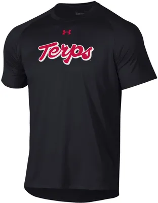 Under Armour Men's Maryland Terrapins Black T-Shirt