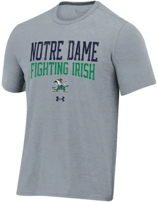 Under Armour Men's Notre Dame Fighting Irish All Day Tri-Blend T-Shirt