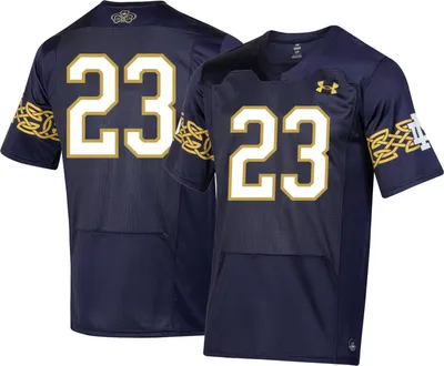 Under Armour Men's Notre Dame Fighting Irish Navy Replica Football Jersey