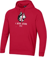 Under Armour Men's Northeastern Huskies Red All Day Pullover Hoodie