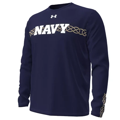 Under Armour Men's Navy Midshipmen Long Sleeve T-Shirt