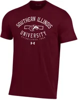 Under Armour Men's Southern Illinois  Salukis Maroon Performance Cotton T-Shirt