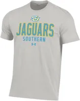 Under Armour Men's Southern University Jaguars Grey Performance Cotton T-Shirt