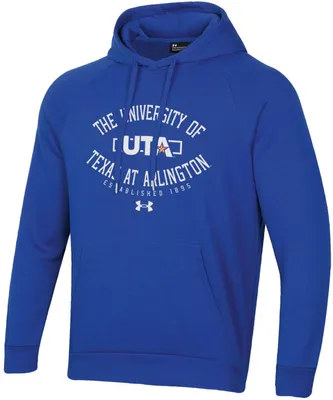 Under Armour Men's UT Arlington Mavericks Royal All Day Pullover Hoodie