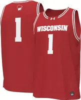 Under Armour Men's Wisconsin Badgers #1 Replica Basketball Jersey