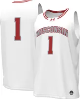 Under Armour Men's Wisconsin Badgers #1 Replica Basketball Jersey